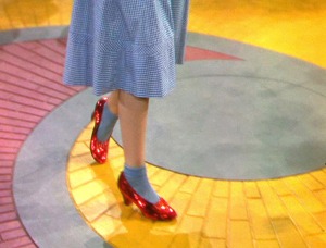 Dorothys red shoes